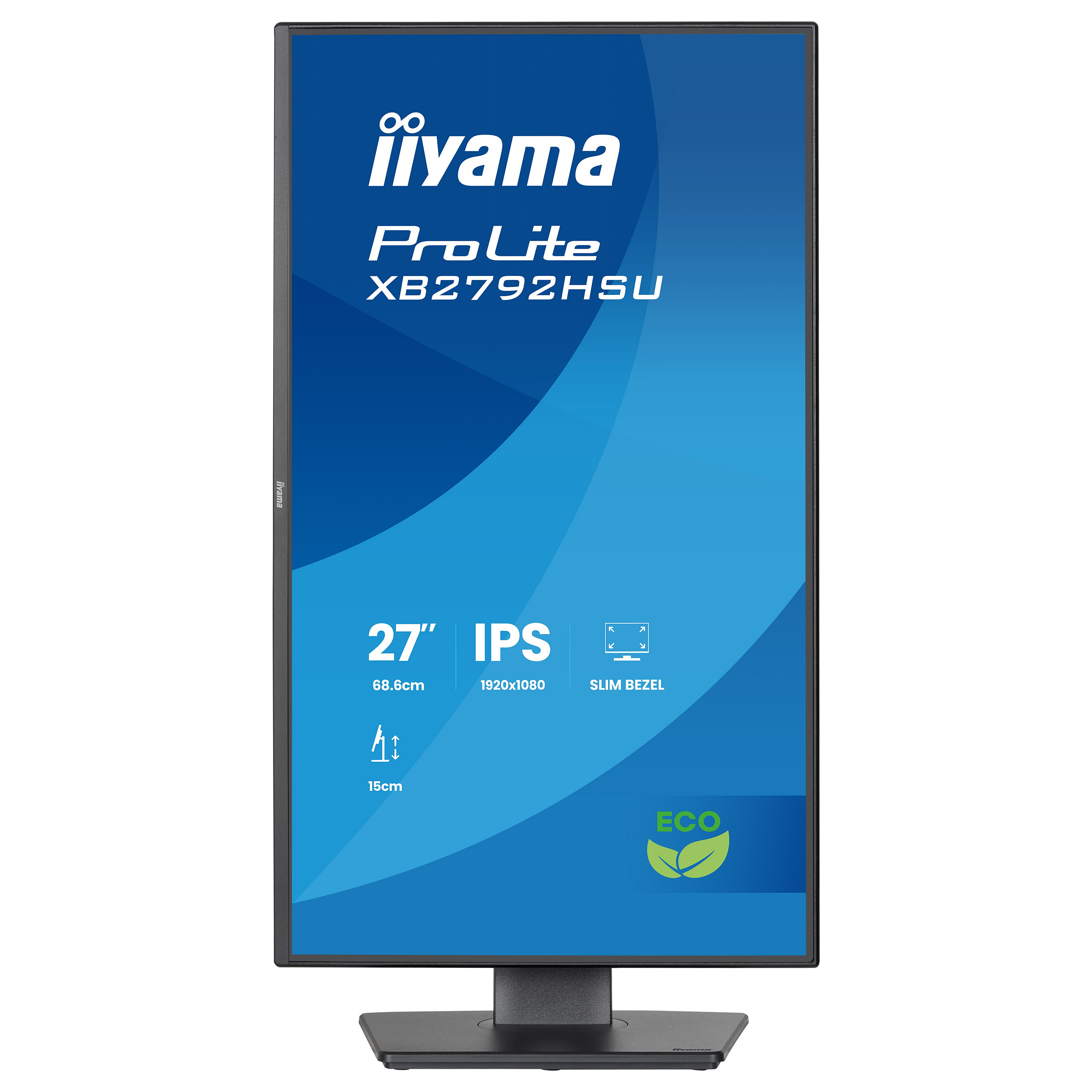 Monitor iiyama ProLite XB2792HSU-B1 / 27" / Full HD IPS LED / 120 Hz / 3ms / USB + HDMI + DP - Zezë - 3