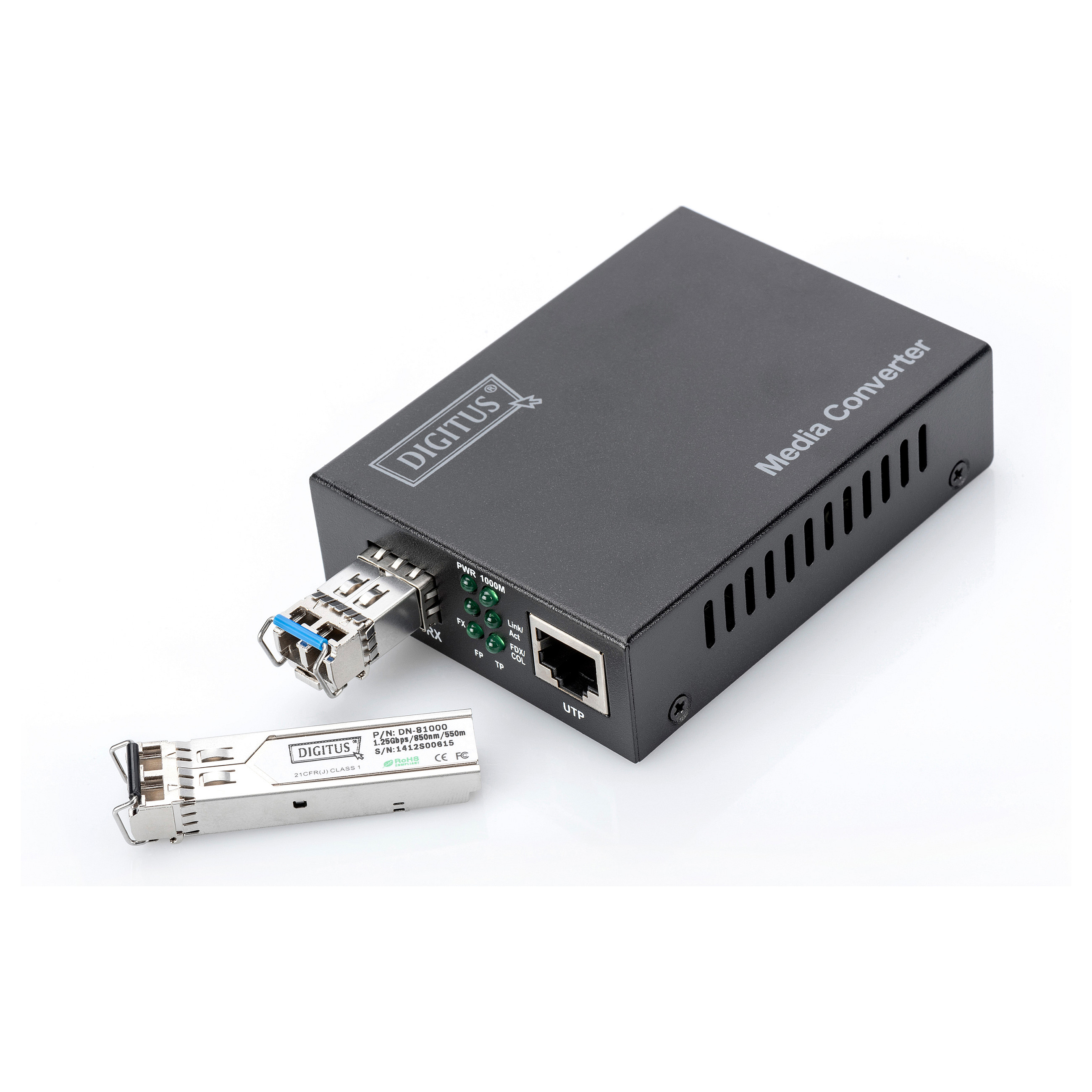 Aksesorë për rrjet DIGITUS / Media Converter / 10 Gigabit - 4