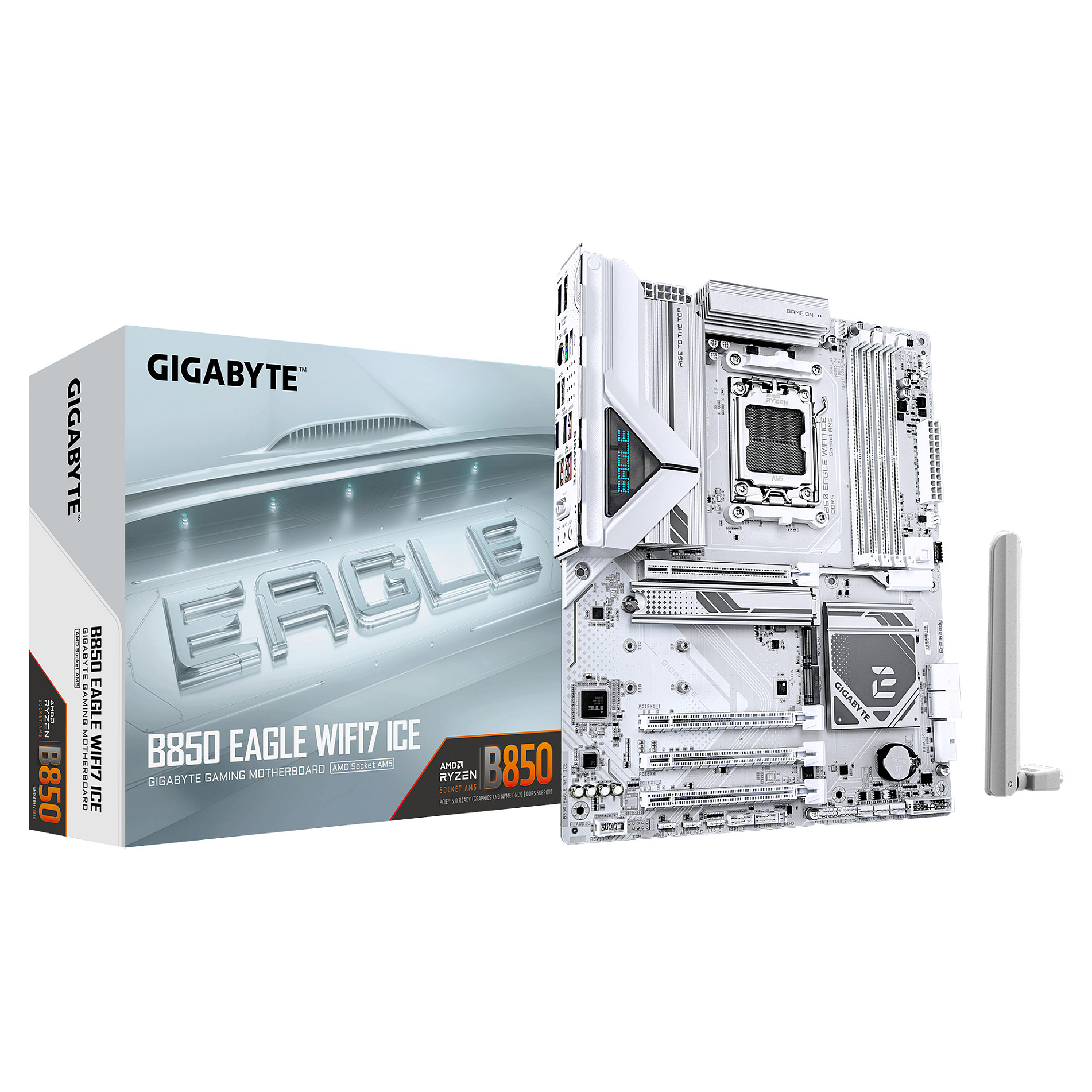 GA-B850 EAGLE WF7 ICE (AM5) (D) - 1