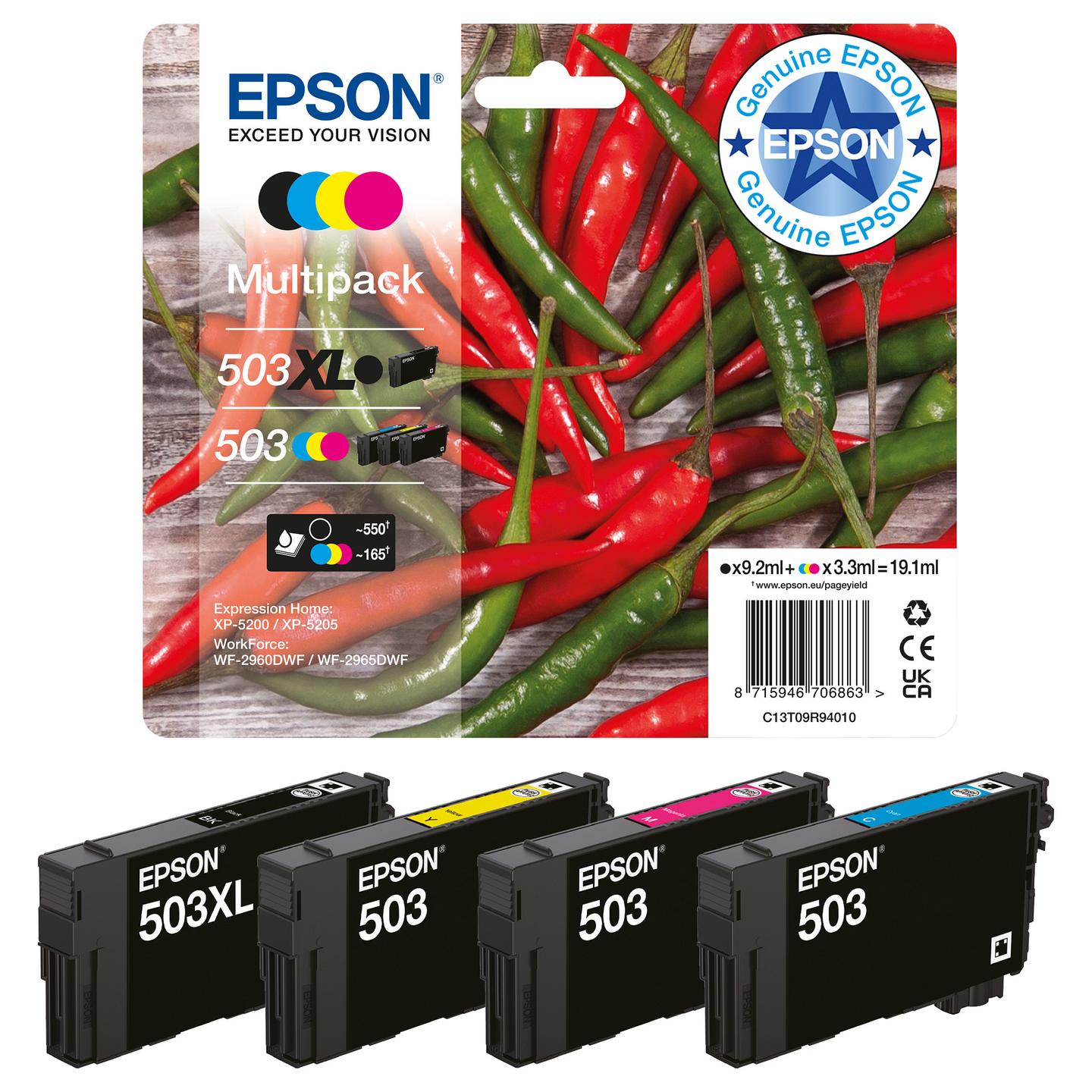 INK Epson 503, 3.3 ml – Cyan - 9