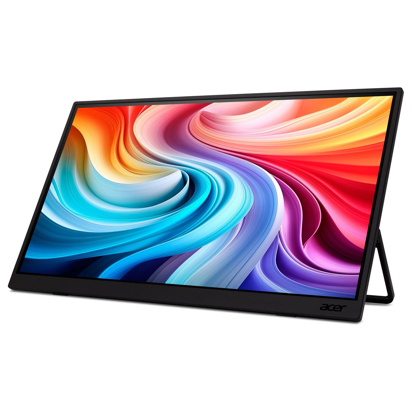 Monitor Acer PM161W / 16" / WUXGA IPS / 60 Hz / 6 ms / Mini HDMI + 2x USB-C - Zezë - 3