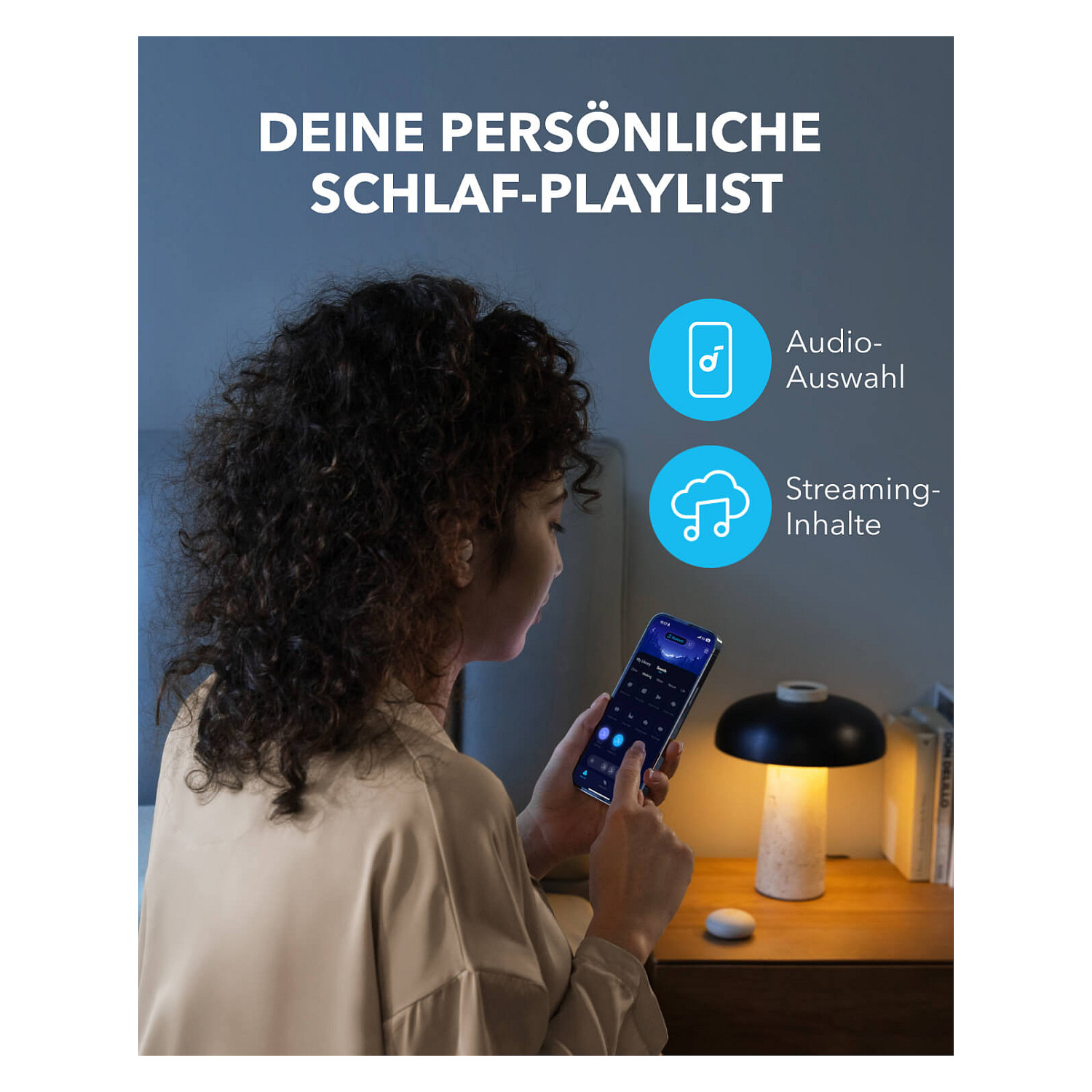 Kufje pa Kabllo Anker Soundcore Sleep A20 True Wireless In-Ear Headphones – Bardhë - 12