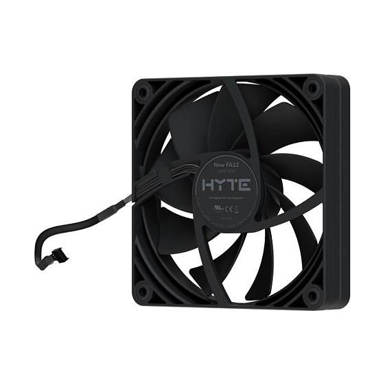 Ftohës për Kasë HYTE Flow FA12 / 120mm / 1500 RPM / PWM / 4-Pack – Zezë - 2