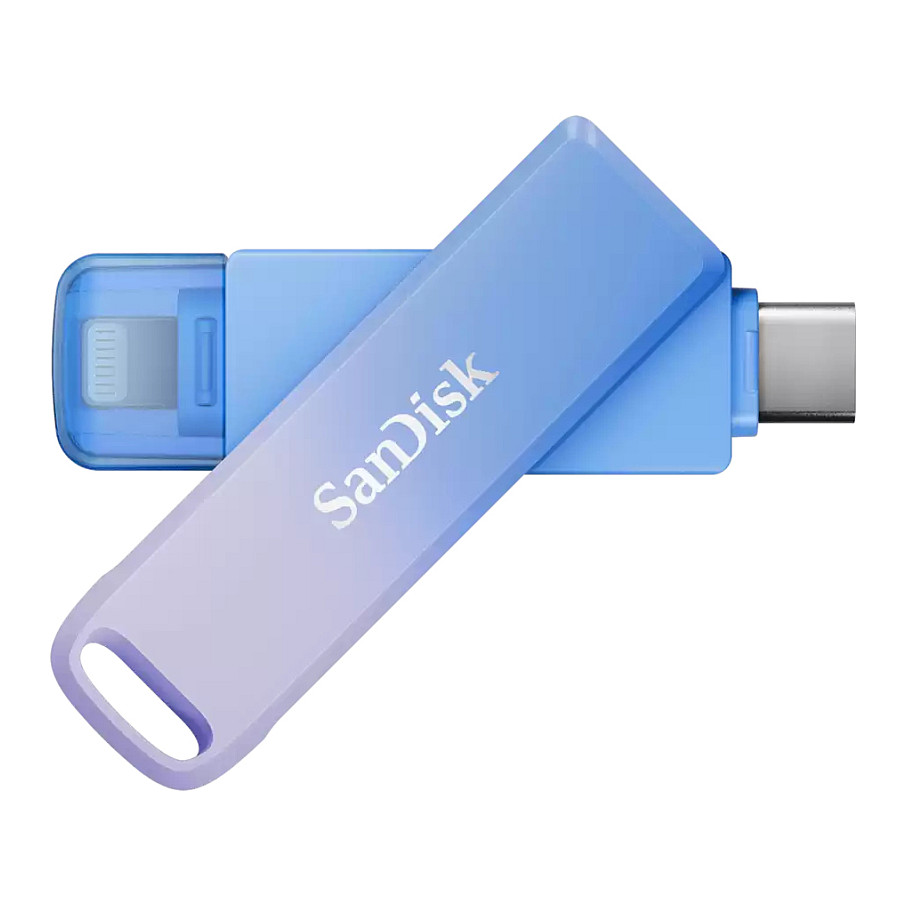 USB Flash Drive STICK SanDisk Creator Phone Drive Lightning/USB-C 256GB - Blu - 1