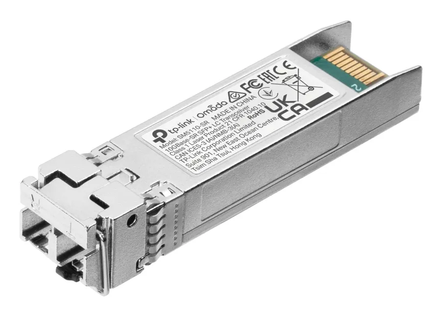 Transceiver SFP+ TP-Link TL-SM5110-SR / 10Gbps / 10GBase-SR / LC Duplex / Multimode / 850nm / DDM- Argjend