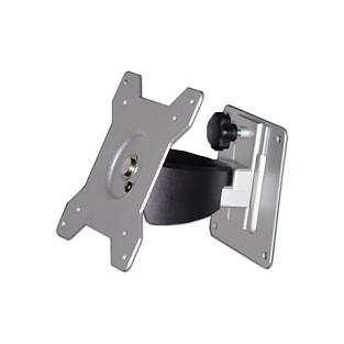 Mbajtëse për Monitor Tronje AR011 / 1 Monitor / 15"-24" / 12kg / VESA 75x75-100x100 / Full Motion - Argjend