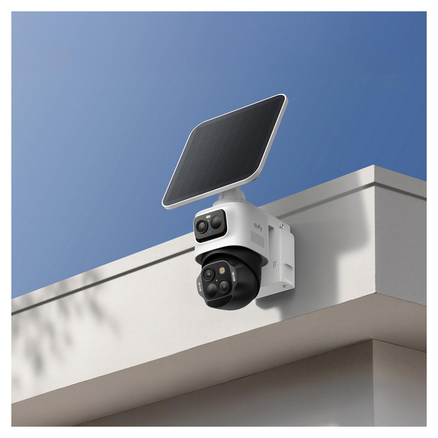 Kamerë Sigurie IP CCTV Anker Eufy SoloCam S4, 4K, 130°, 8x, Wireless - Zezë/Bardhë - 9