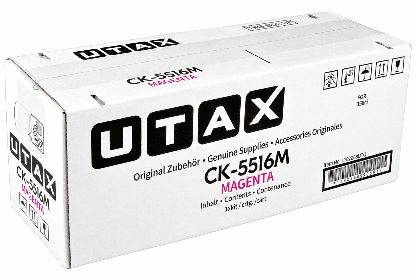 Toner UTAX CK-5516M (1T02Z6BUT0) / 10.000 faqe – Rozë