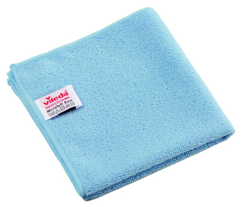 Leckë Pastrimi Vileda Professional MicroTuff Base / Lecka Mikrofibre / 36 × 36 cm / 5 Copë / 95°C - Blu