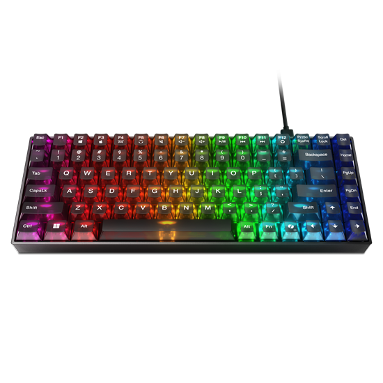 Tastierë Gaming Lenovo Legion K510 Mini Pro / Wired / 75% / Mechanical / RGB / Hot-Swappable / QWERTY US – Zezë - 2