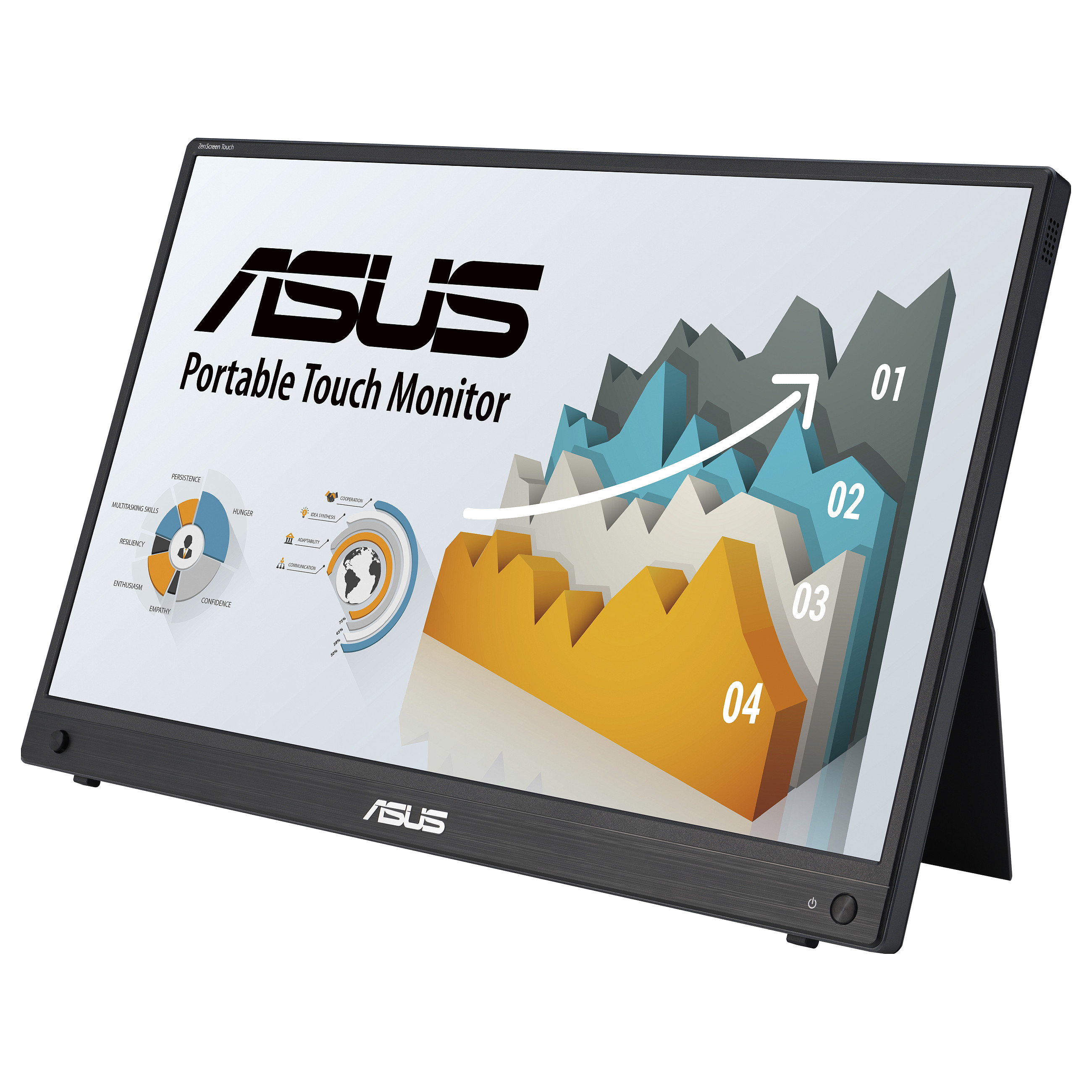 Monitor ASUS ZenScreen MB16AHT / 15.6″ / 1920×1080 / 60Hz / IPS / I zi - 2
