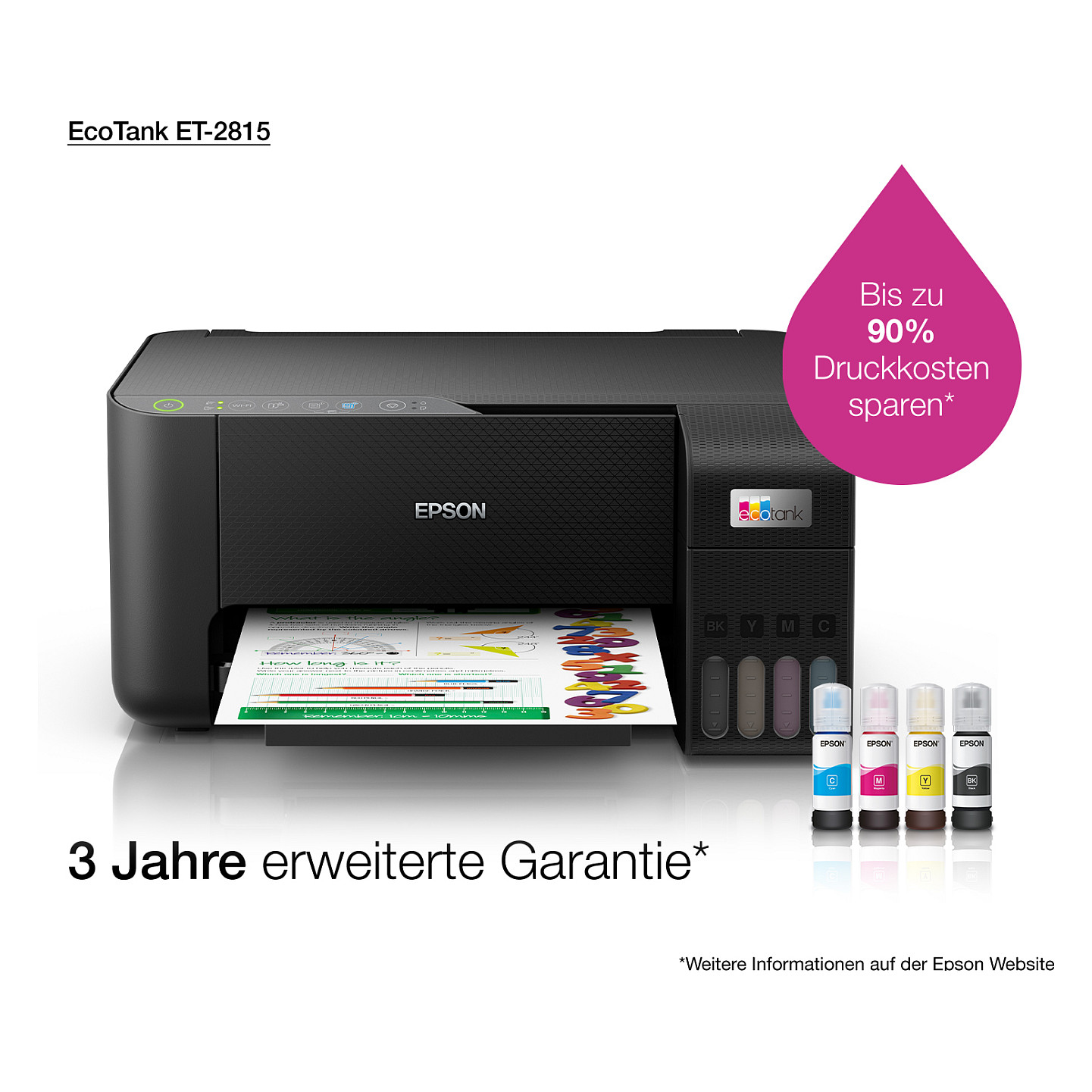 Printer Multifunksional Epson EcoTank ET‑2815 / A4 - Zezë - 26