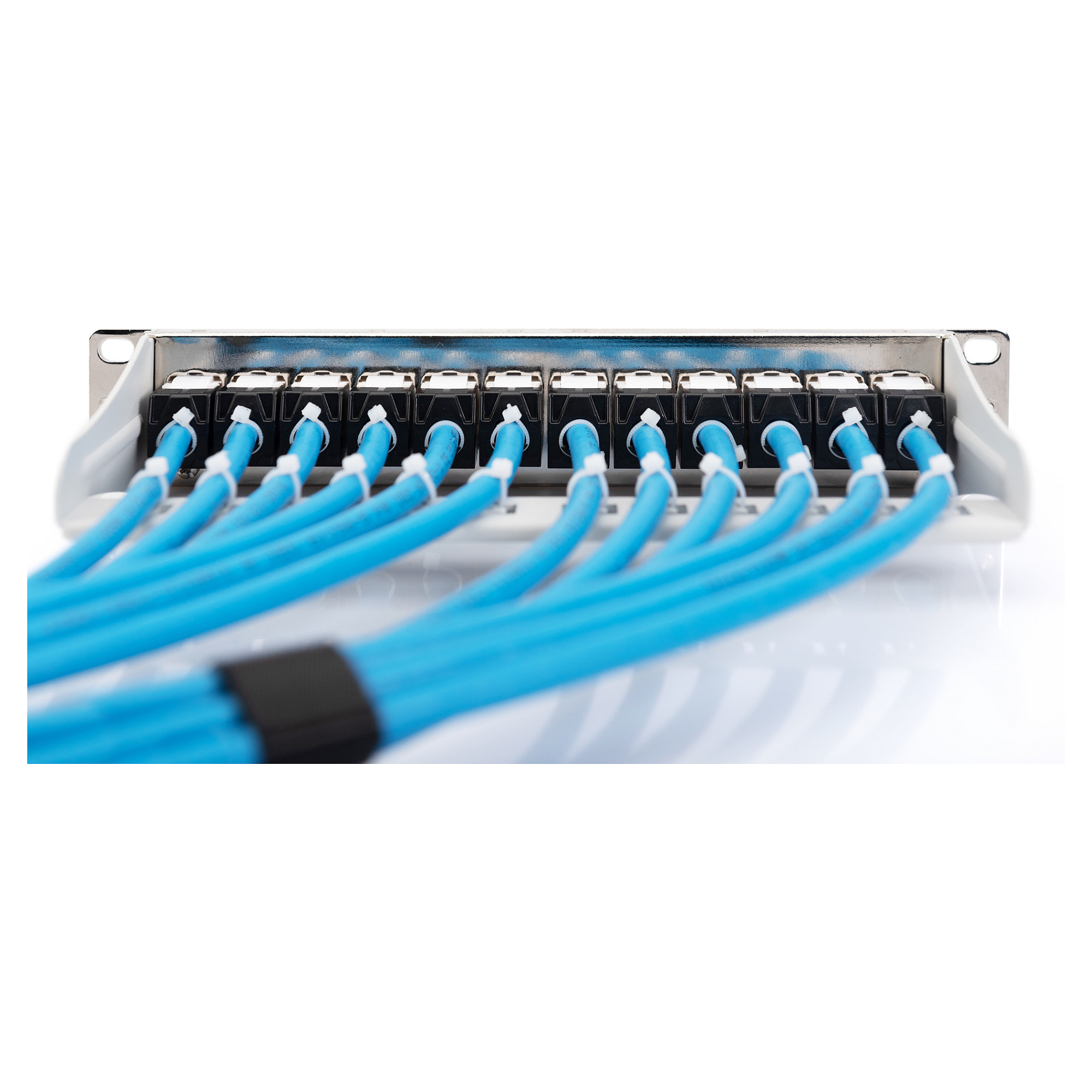 Kabllo për Rrjet / DIGITUS Cat6A Installation Cable / U/FTP / Twisted Pair / 100m / LSZH – Blu - 3