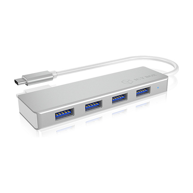 HUB USB‑C ICY BOX IB‑HUB1425‑C3 / 4‑Port / 4x USB 3.0 - 6