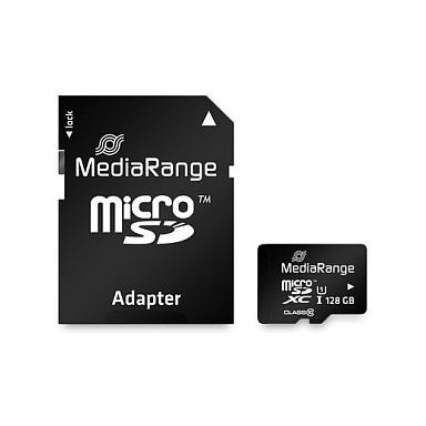 Kartë Memorie SD MediaRange MR945 / 128GB / microSDXC / UHS-I / U1 / Class 10 / 80MB/s - Zezë - 3
