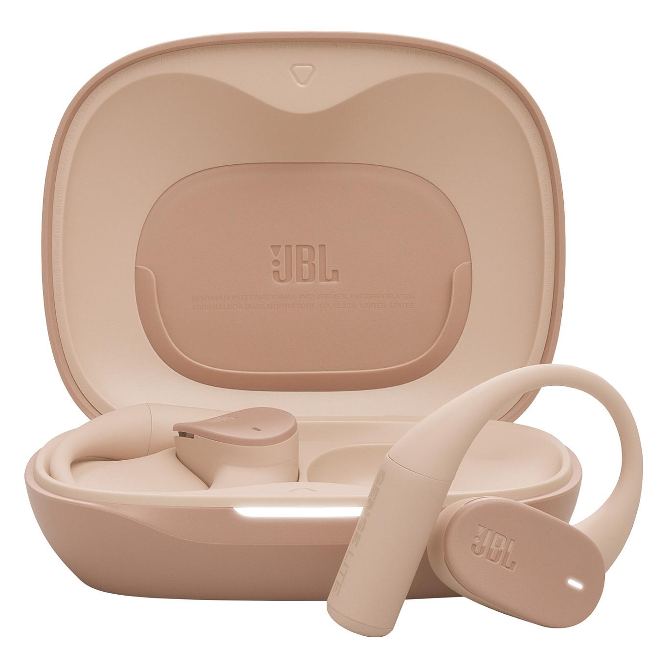 Kufje pa kabllo JBL Sense Lite / Bluetooth 5.4 / Open-Ear / IP54 - Bezhë - 1