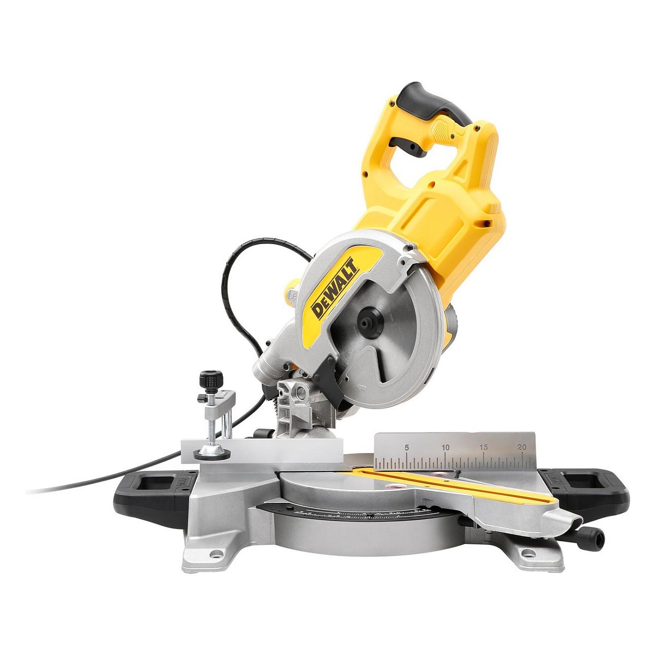 Sharrë Prerëse dhe Këndore DeWALT DWS777-QS, 1800W, 216mm, 6300rpm, 270×62mm - Zezë/Verdhë - 2