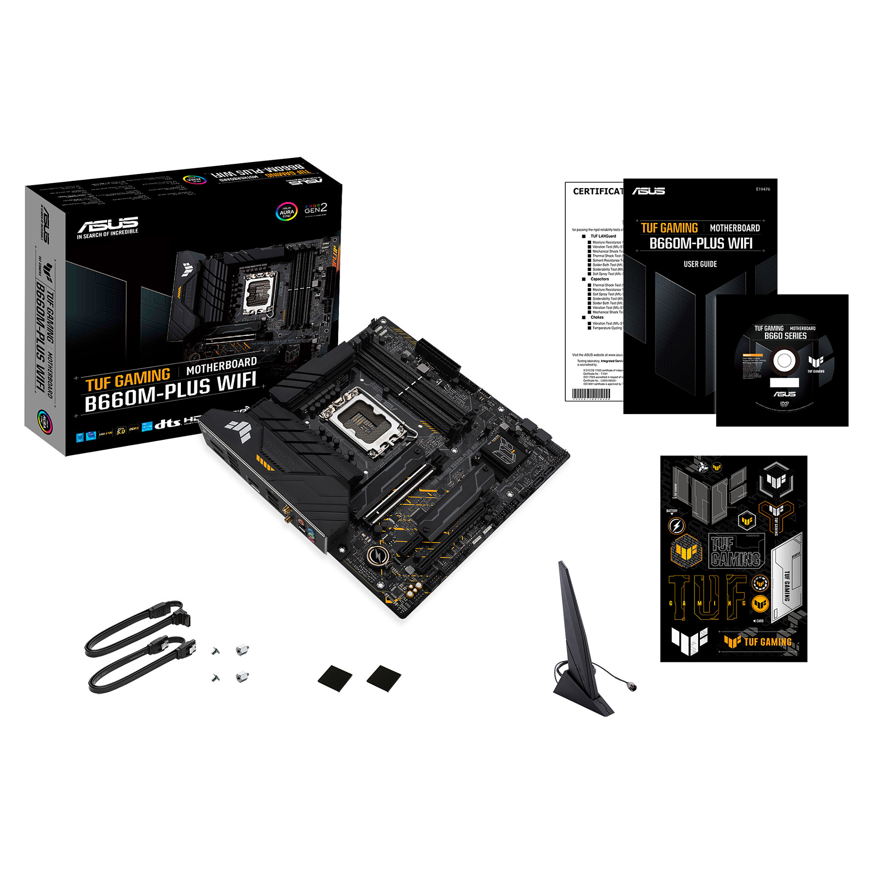 Pllakë Amë ASUS TUF GAMING B660M-PLUS WIFI - 7