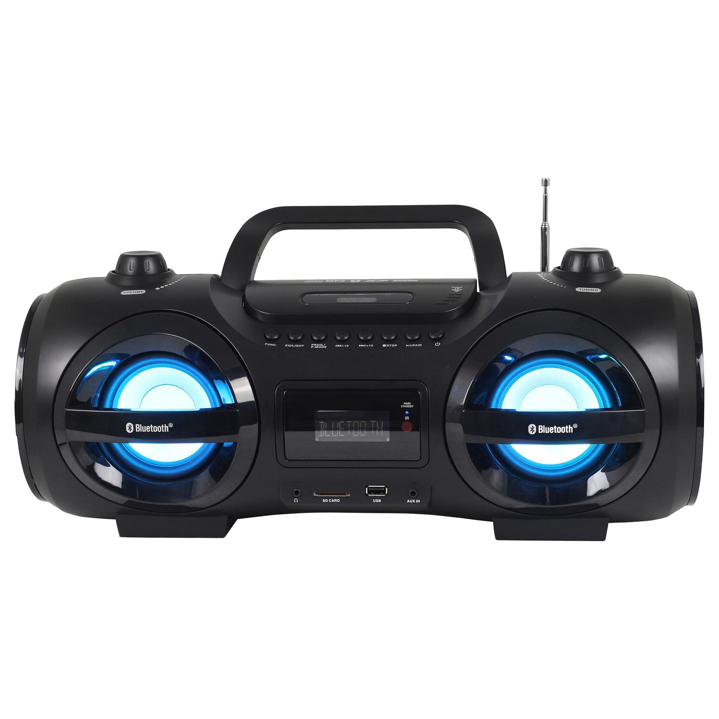 Sistem audio portativ Reflexion CDR900BT, UKW, CD, CD-R, CD-RW, Ekran LCD, Dalje për kufje 3,5 mm - zezë, portokalli - 4