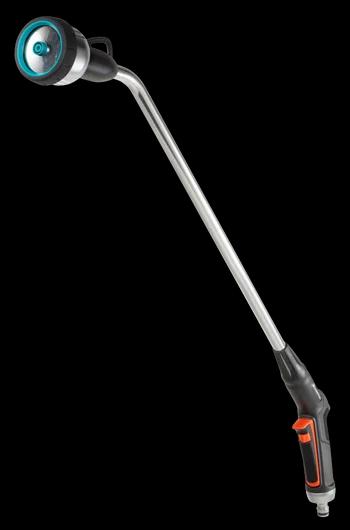 Pistolet për Ujitje GARDENA Premium 18336-20, 90cm, 3 Mënyra Spërkatjeje, Rregullim i Rrjedhës së Ujit - Hiri/Zezë
