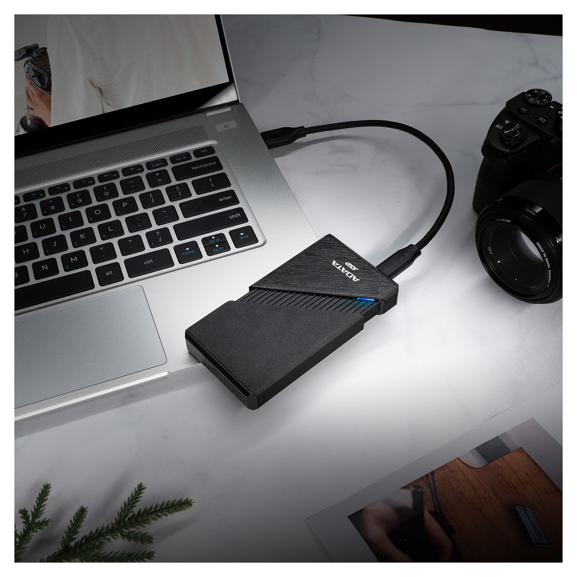 SSD e Jashtme 4TB ADATA Portable SE920 USB 3.2 e zezë - 10