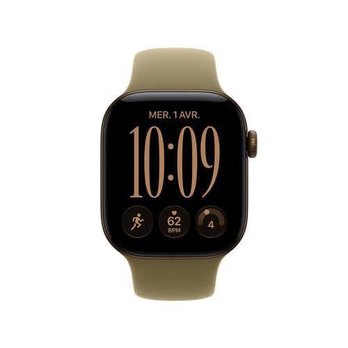 Apple Watch Series 12, 42mm, GPS, Dark Bronze Aluminium, Olive Sport Band - S/M - 2