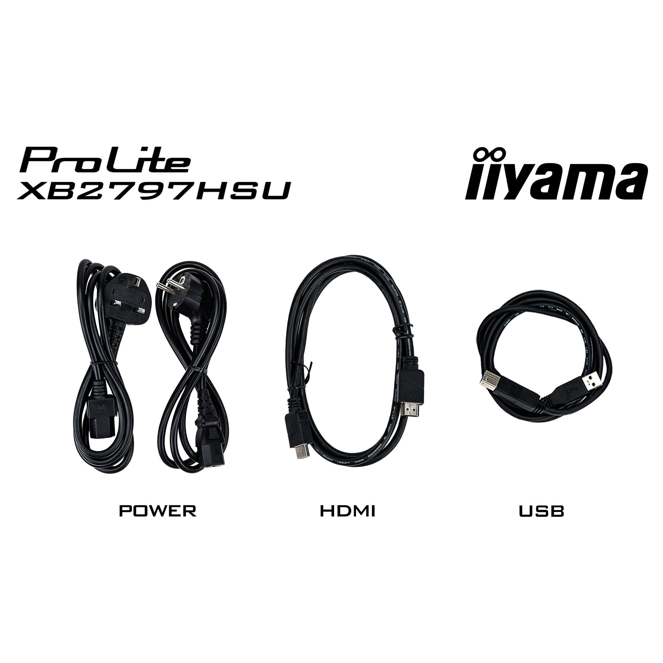 Monitor iiyama ProLite XB2797HSU-B1 / 27"/ Full HD IPS / LED / 120 Hz / 4 ms / HDMI+USB+DP- Zezë - 20