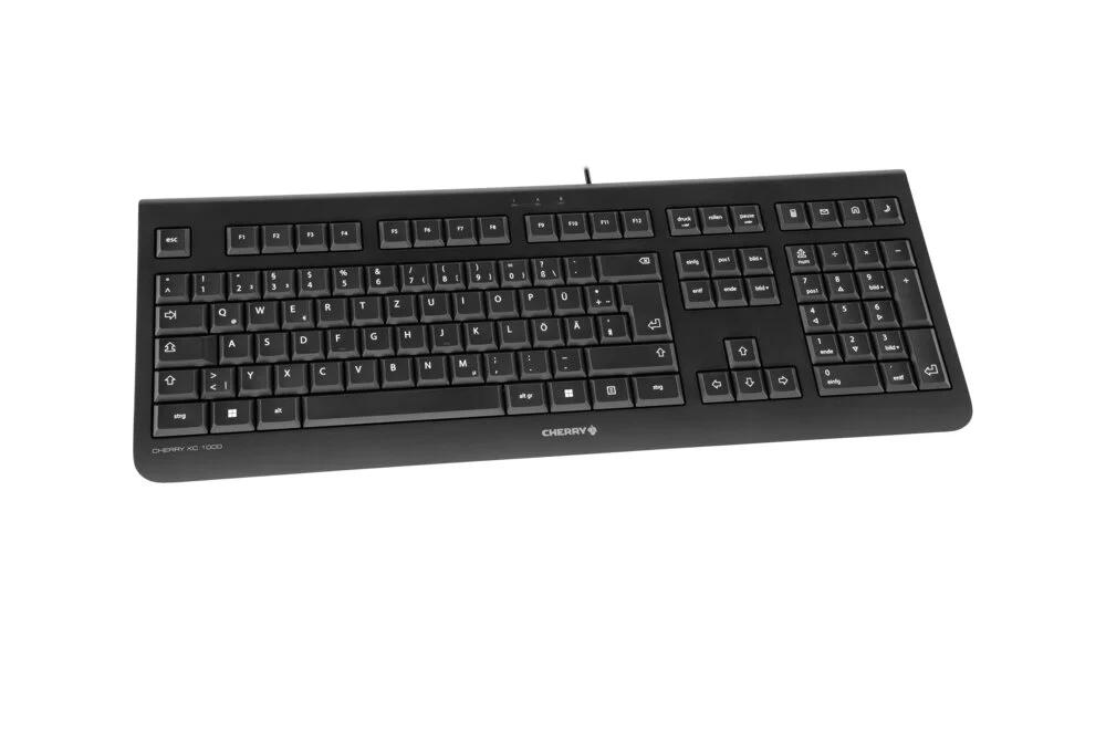 Tastierë me kabllo Cherry KC 1000 / LPK / USB / QWERTY US / Full-size– Zezë - 3