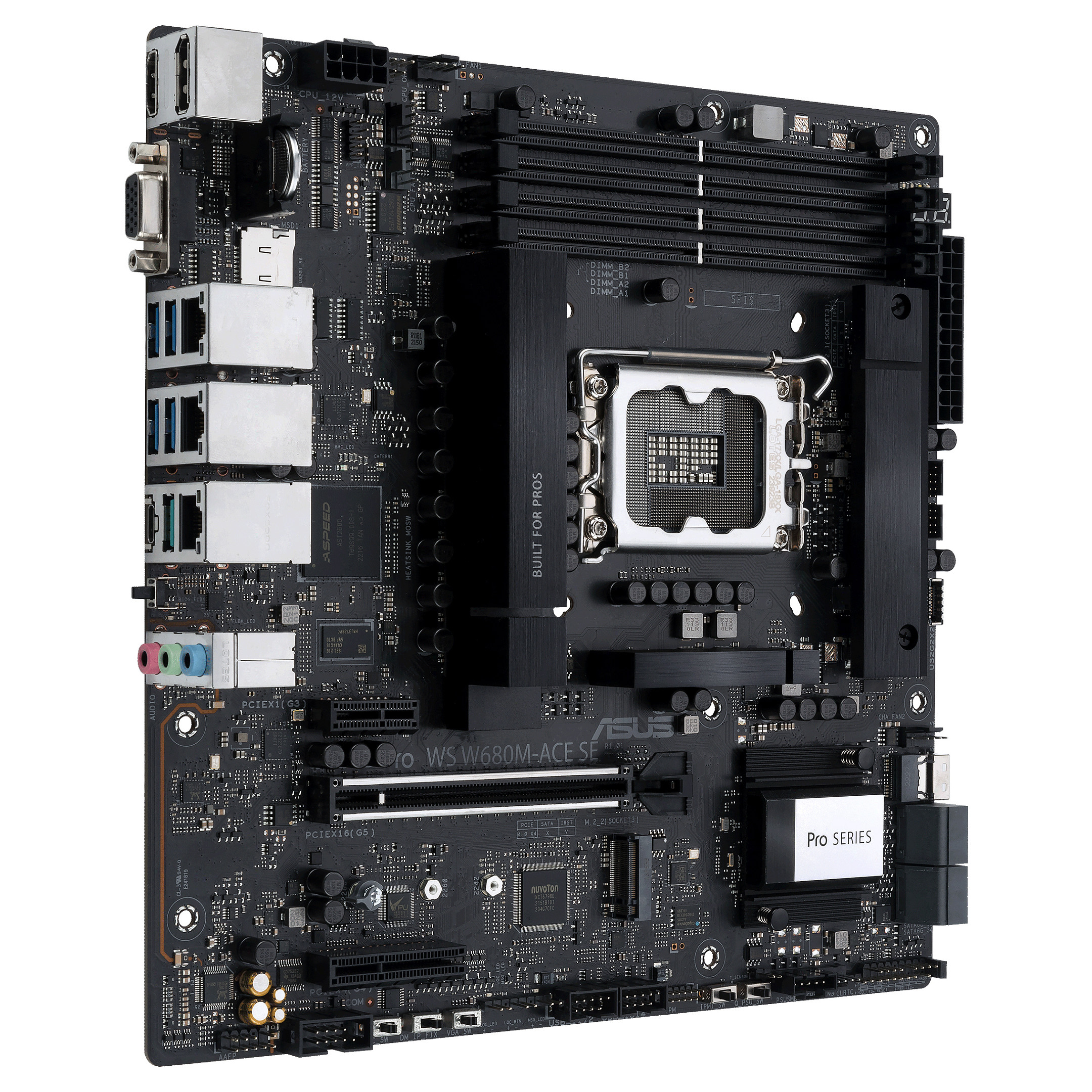 Pllakë amë Intel 1700 ASUS PRO WS W680M-ACE - 2