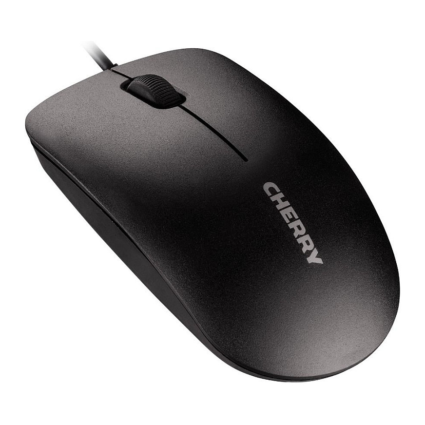 Set tastierë dhe maus me kabllo CHERRY DC 2000 / USB / QWERTY US / 1200 DPI / 3 butona  - Zezë - 4