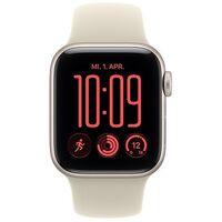 Apple Watch SE 3, 40mm, GPS, Starlight Aluminium, Sand Sport Band - M/L - 2