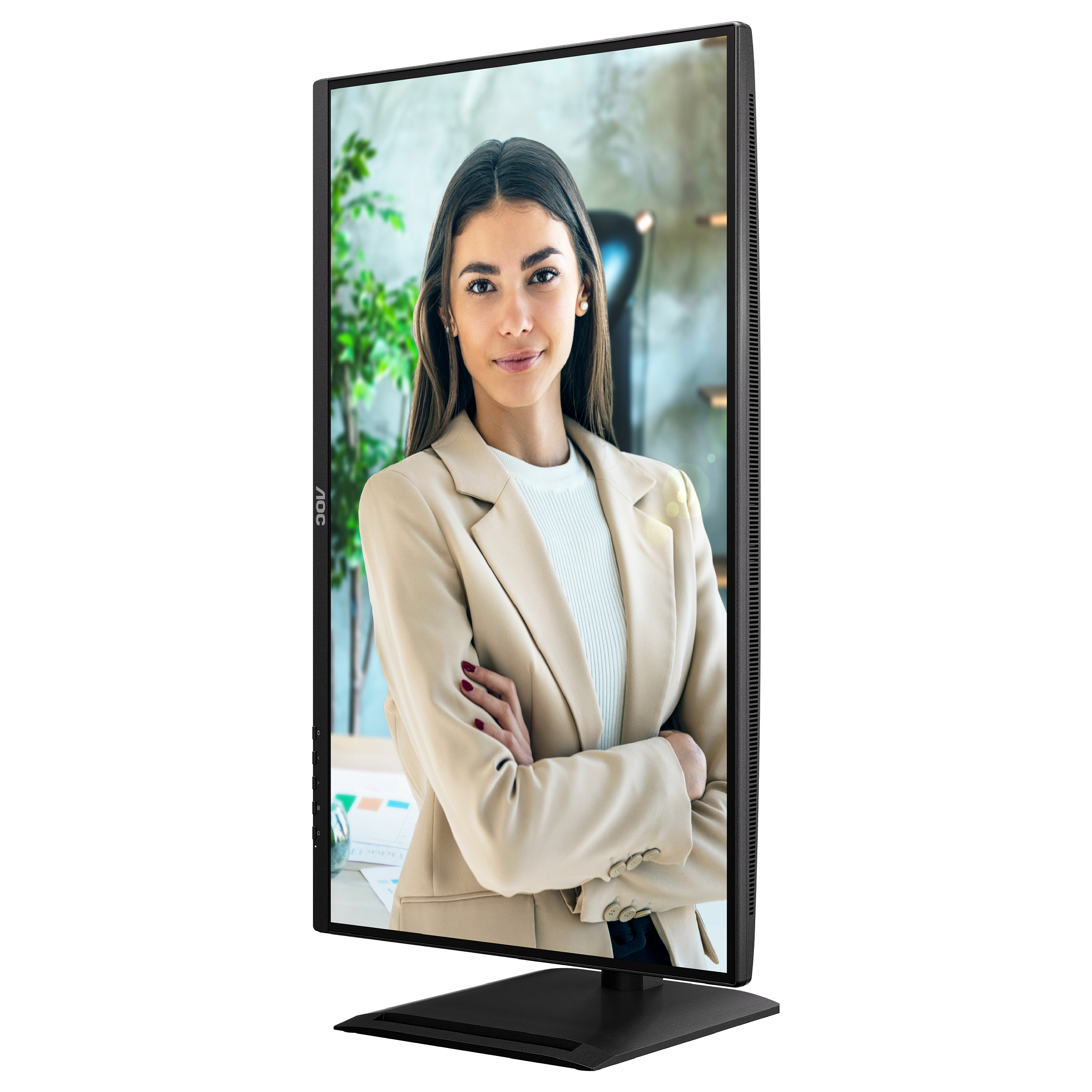 Monitor AOC Q27P4U / 27" / Wide Quad HD IPS / 120 Hz / 4ms / USB + USB-C + HDMI + DP - Zezë - 7