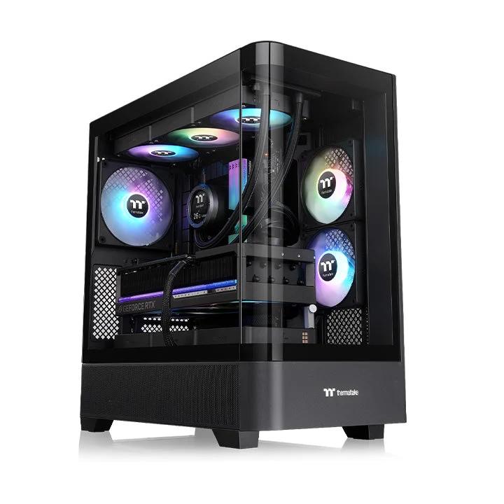 Kasë Thermaltake Arcus 290 TG ARGB, Midi-Tower, ATX, Micro-ATX, Mini-ITX, Tempered Glass - Zezë