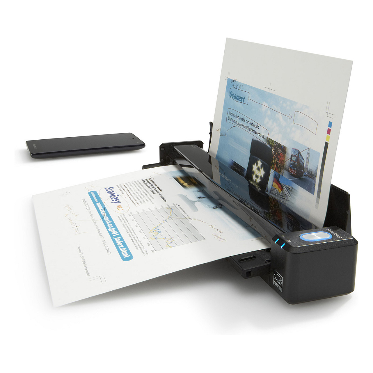 Skaner Ricoh ScanSnap iX100 / Mobile Document Scanner - Zezë - 8