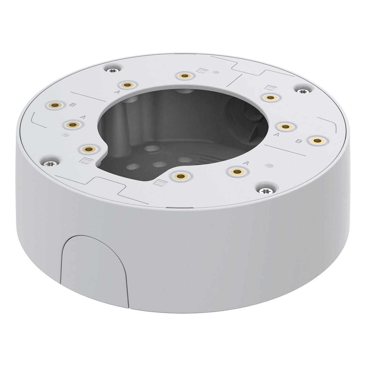 Kuti Lidhëse për Kamera Sigurie Axis TP3603, Conduit Back Box, 1/2" dhe 3/4", për Montim Indoor - Bardhë - 1