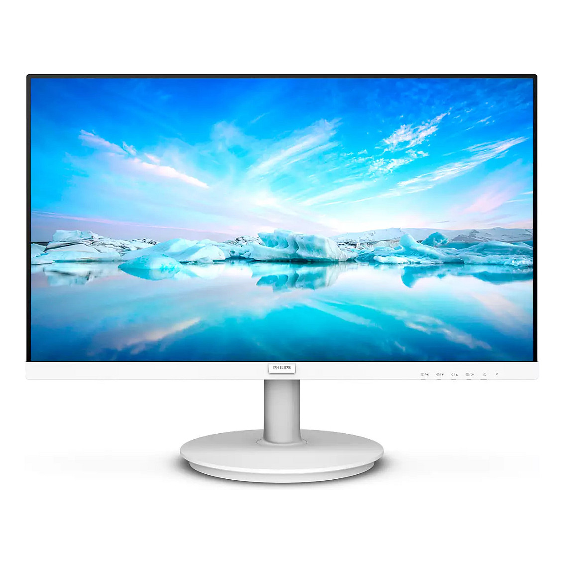 Monitor Philips 271V8AW / 27″ / FHD IPS LCD / 75Hz / 4ms / HDMI + VGA - Bardhë - 5