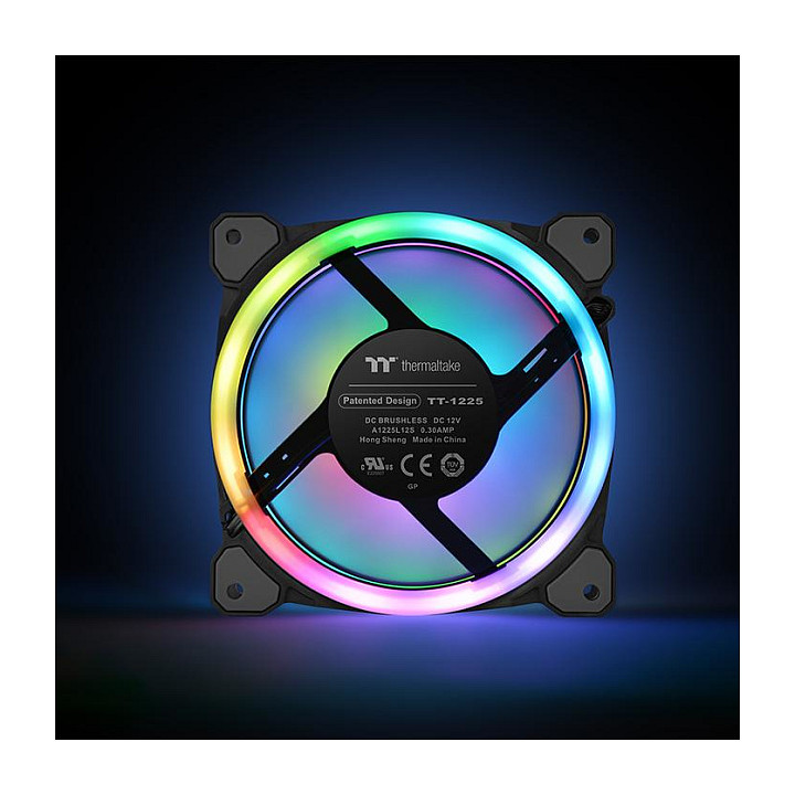 Ftohës për Kasë 120 mm Thermaltake Riing Trio 12 RGB 3-Pack - Bardhë - 9