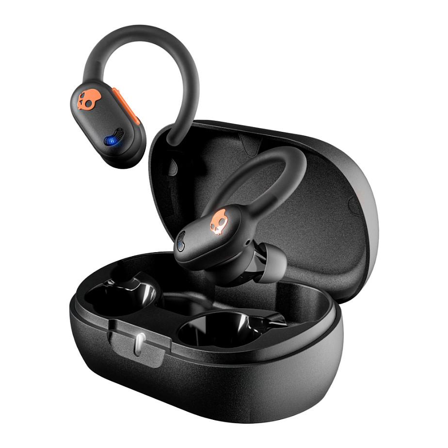 Kufje pa kabllo Skullcandy Push ANC Active / 12mm / Bluetooth 5.3 / ANC / IP67 / 58 orë - Zezë/Portokalli
