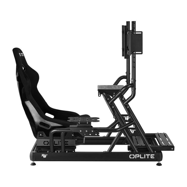 Mbajtëse për Monitor OPLITE R8 Single Monitor Mount Black / 1 Monitor / deri 32" / deri 8kg / VESA 75x75 & 100x100 / Rregullim Lartësie / Rotacion - Zezë - 4