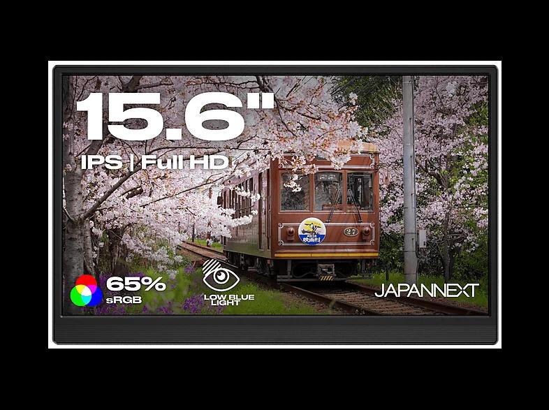 Monitor Portativ JAPANNEXT JN-MD-I156F-LE / 15.6" / Full HD IPS / 60Hz / 30ms / USB-C+Mini HDMI - Zezë