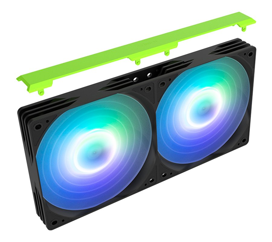 Ftohës për Procesor Zalman ALPHA2 SE A24 / 240mm / 2x120mm / ARGB / PWM / AIO - Zezë - 4