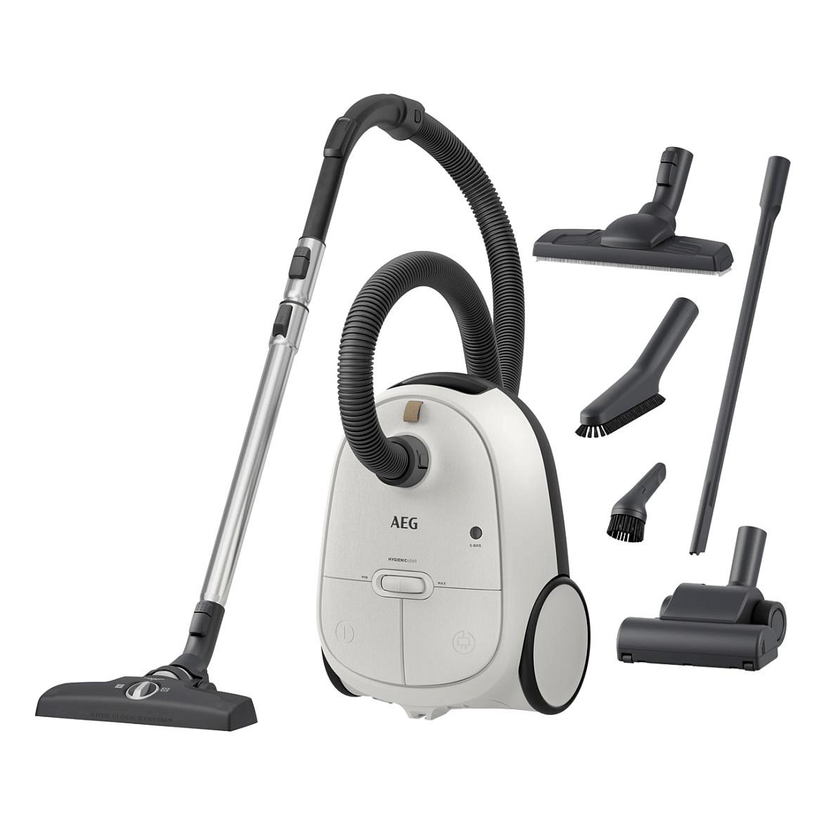 Fshesë me Vakum AEG AB61H6SW / 750W / 3.5L / HEPA / 12m – Bardhë