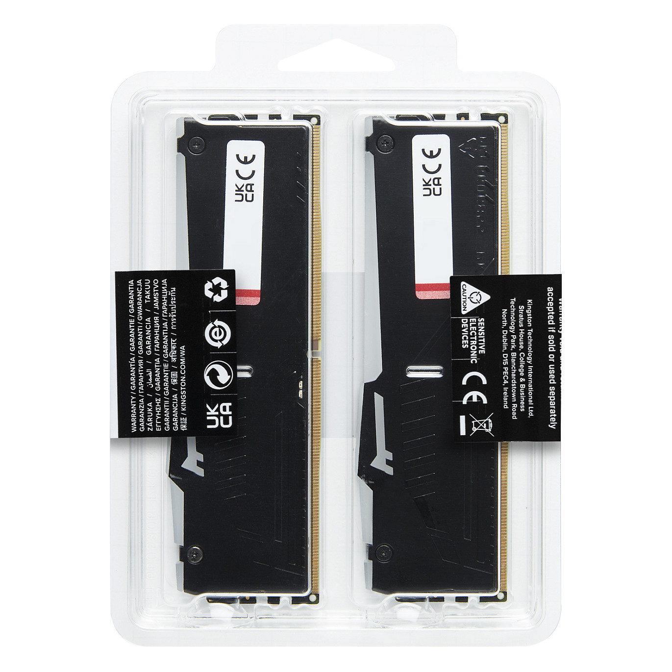 DDR5 RAM Kingston FURY Beast RGB 32GB (2x16GB) 6000MT/s CL36 DIMM Kit / AMD EXPO - 6
