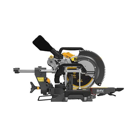 Sharrë për Prerje në Kënd DeWALT DCS781N-XJ, 54V, 305mm, Brushless - Verdhë/Zezë - 6