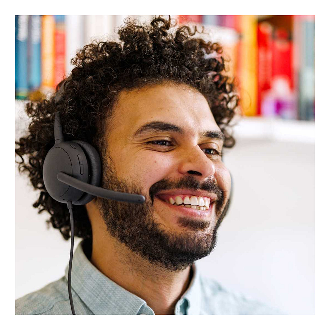 Kufje me kabllo Logitech Zone Wired 2 / USB-C & USB-A / ANC - Graphite - 3