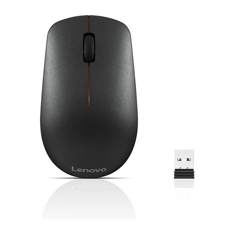 Maus pa kabllo Lenovo 400 Wireless Mouse / 1200 DPI / 3 Butona / 2.4 GHz Nano USB - Zezë