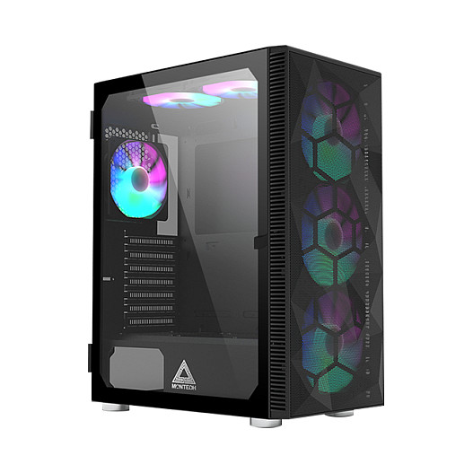 Kasë Midi Montech X3 MESH TG – Zezë - 1