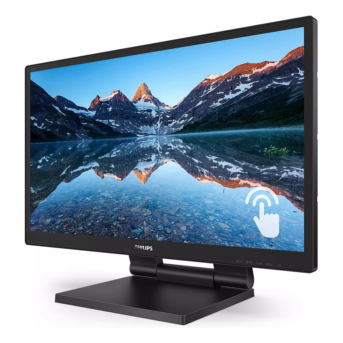 Monitor Philips 242B9T / 23.8″ / FHD IPS LCD / 60Hz / 5ms / HDMI + DP + DVI + USB + VGA - Zezë - 7