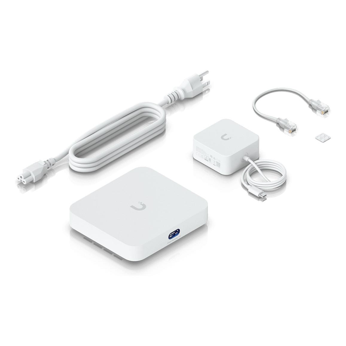Ruter Ubiquiti UniFi Cloud Gateway Max UCG-Max-NS, 2.5GbE, 1x WAN, 4x LAN, 2.3Gbps IPS - Bardhë - 2