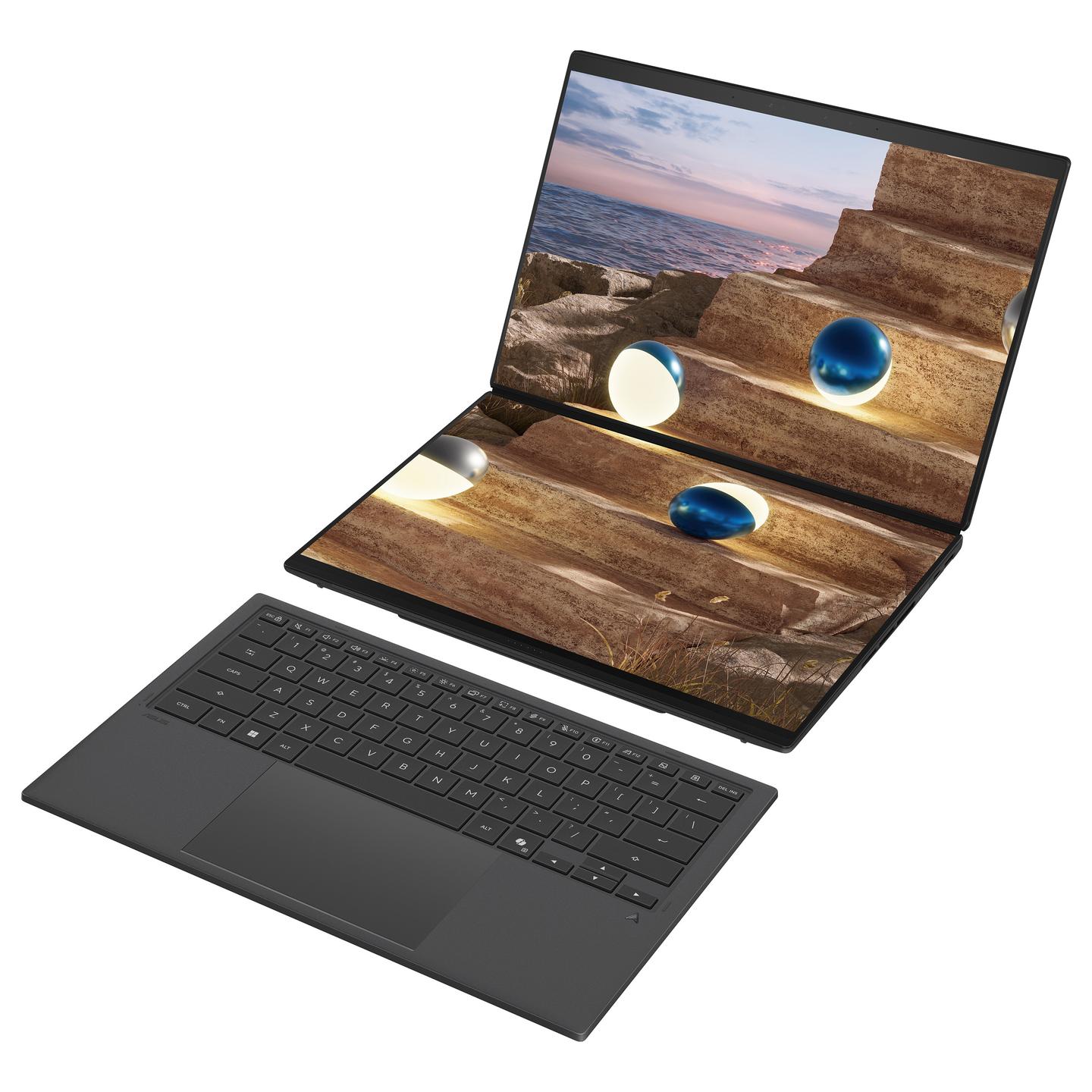 Laptop ASUS Zenbook Duo UX8407AA-SN469X / Ultra 9 386H / 32GB LPDDR5x / 1TB / 14" 3K OLED Touch 144Hz / Intel Graphics - Hiri - 5